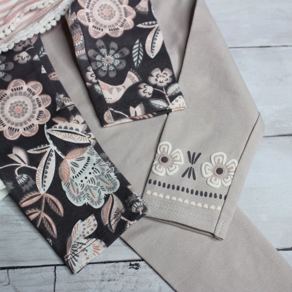 Tahari Baby Girl Tops Capri Leggings Size 24 Months Mix Match Sets Lot - Picture 14 of 14